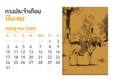 เดือนกรกฎาคม คนที่เกิดปีมะแม 2567