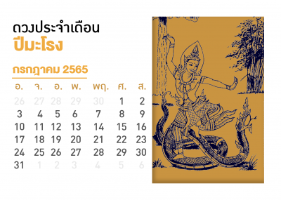 เดือนกรกฎาคม คนที่เกิดปีมะโรง 2567