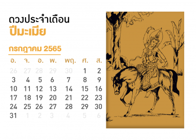 เดือนกรกฎาคม คนที่เกิดปีมะเมีย 2567
