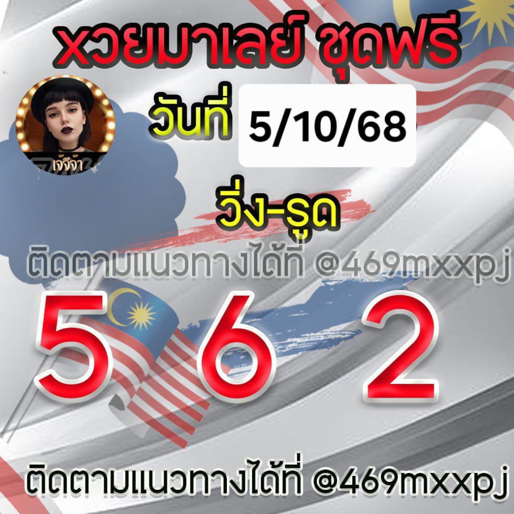 แนวทางหวยมาเลย์ เจ๊จีจ้า